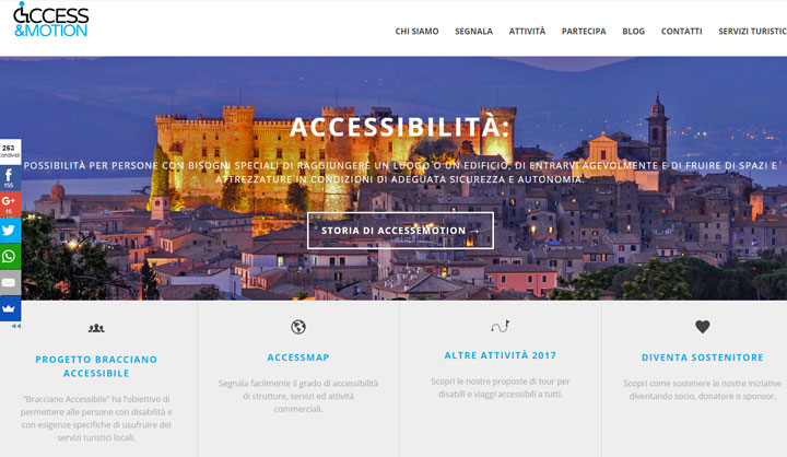 Progetto Access Emotion | Web design by Local Booster Fotografo Google Roma - Foto 360 Gradi